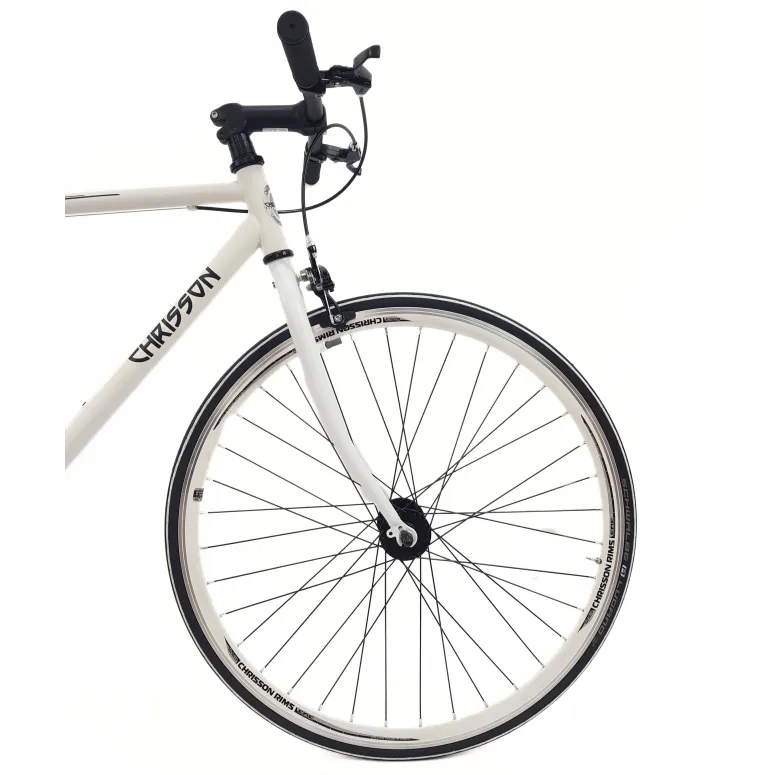 Rower Ostre Koło 28 Stalowy Męski U-Brake Wyścigowy Jednobiegowy Lekki