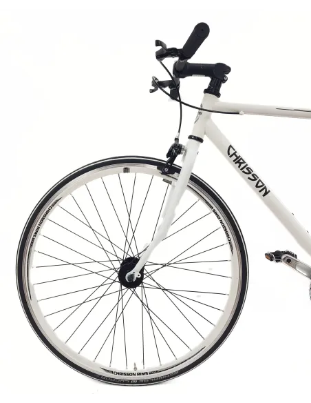 Rower Ostre Koło 28 Stalowy Męski U-Brake Wyścigowy Jednobiegowy Lekki