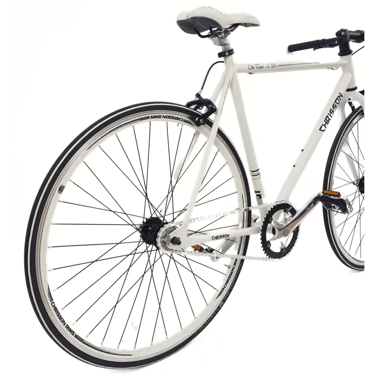 Rower Ostre Koło 28 Stalowy Męski U-Brake Wyścigowy Jednobiegowy Lekki