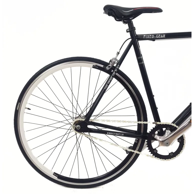 Rower Ostre Koło 28 Stal Jednobiegowy Lekka Rama U-Brake Uniwersalny