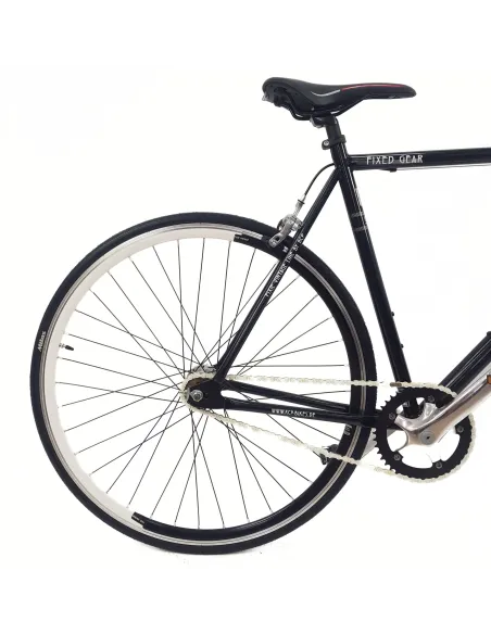 Rower Ostre Koło 28 Stal Jednobiegowy Lekka Rama U-Brake Uniwersalny