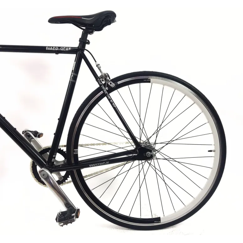 Rower Ostre Koło 28 Stal Jednobiegowy Lekka Rama U-Brake Uniwersalny