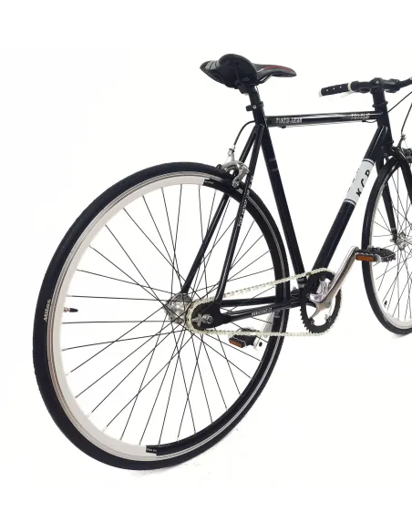 Rower Ostre Koło 28 Stal Jednobiegowy Lekka Rama U-Brake Uniwersalny