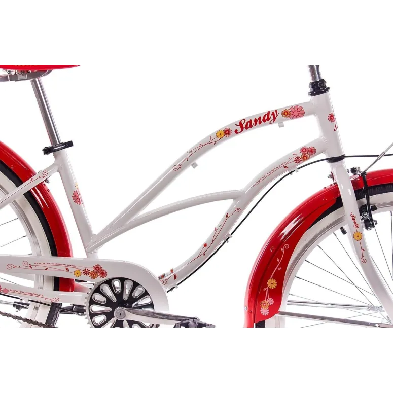 Rower Miejski Damski 26 Alu Beach Cruiser Nexus 3 Retro Dzwonek Błotniki