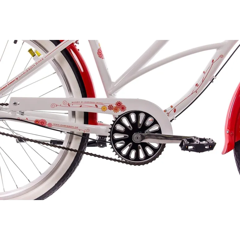 Rower Miejski Damski 26 Alu Beach Cruiser Nexus 3 Retro Dzwonek Błotniki