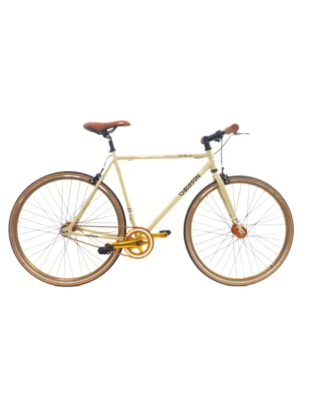 Rower Ostre Koło Męski 28 Stal U-Brake Wyścigowy Lekki Jednobiegowy Retro