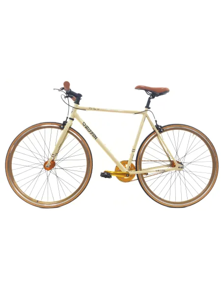Rower Ostre Koło Męski 28 Stal U-Brake Wyścigowy Lekki Jednobiegowy Retro
