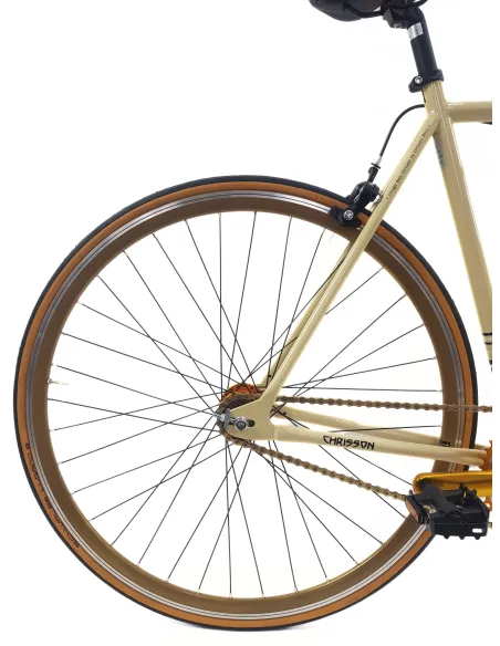 Rower Ostre Koło Męski 28 Stal U-Brake Wyścigowy Lekki Jednobiegowy Retro