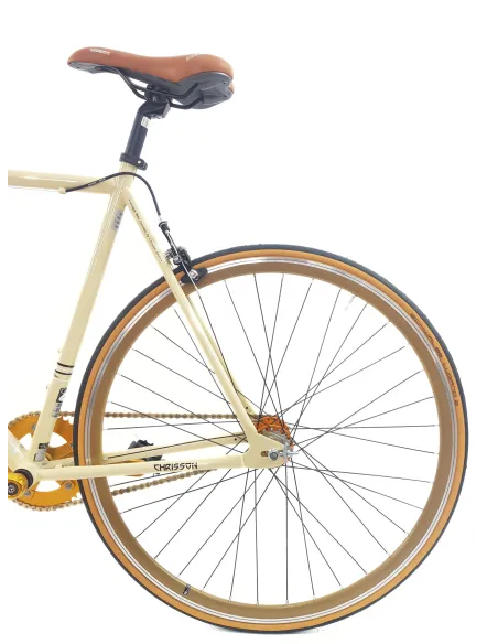 Rower Ostre Koło Męski 28 Stal U-Brake Wyścigowy Lekki Jednobiegowy Retro