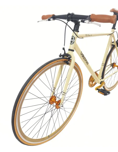 Rower Ostre Koło Męski 28 Stal U-Brake Wyścigowy Lekki Jednobiegowy Retro