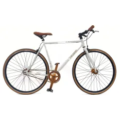 Rower Ostre Koło Męski 28 Stal Retro Wyścigowy Jednobiegowy Lekki Pivoty