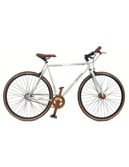 Rower Ostre Koło Męski 28 Stal Retro Wyścigowy Jednobiegowy Lekki Pivoty
