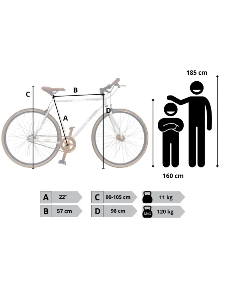 Rower Ostre Koło Męski 28 Stal Retro Wyścigowy Jednobiegowy Lekki Pivoty