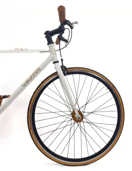 Rower Ostre Koło Męski 28 Stal Retro Wyścigowy Jednobiegowy Lekki Pivoty