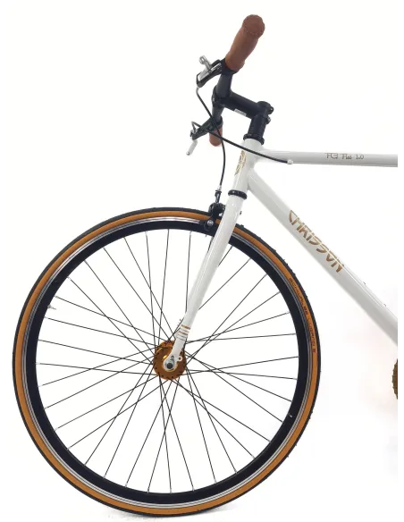 Rower Ostre Koło Męski 28 Stal Retro Wyścigowy Jednobiegowy Lekki Pivoty