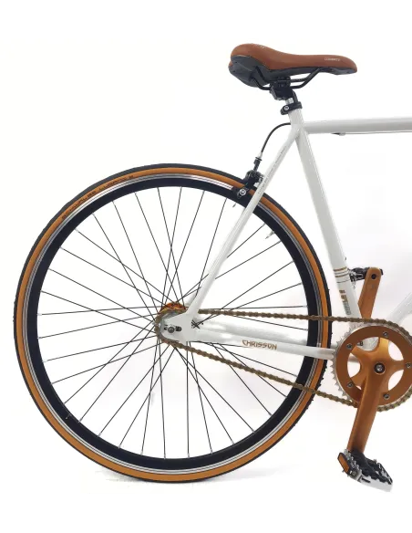Rower Ostre Koło Męski 28 Stal Retro Wyścigowy Jednobiegowy Lekki Pivoty