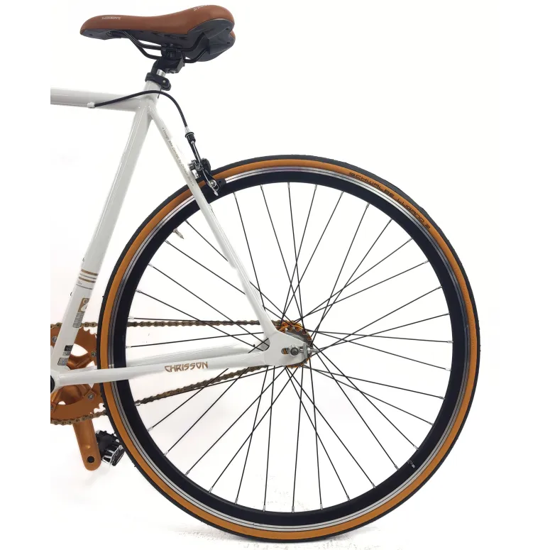 Rower Ostre Koło Męski 28 Stal Retro Wyścigowy Jednobiegowy Lekki Pivoty