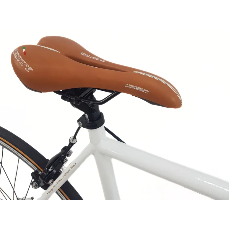 Rower Ostre Koło Męski 28 Stal Retro Wyścigowy Jednobiegowy Lekki Pivoty