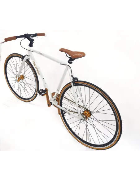 Rower Ostre Koło Męski 28 Stal Retro Wyścigowy Jednobiegowy Lekki Pivoty
