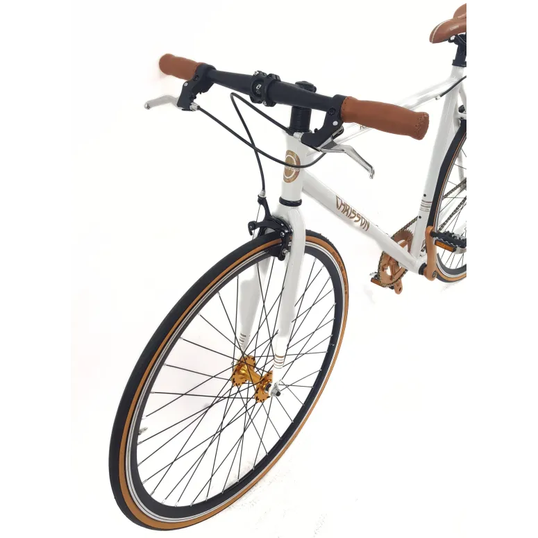 Rower Ostre Koło Męski 28 Stal Retro Wyścigowy Jednobiegowy Lekki Pivoty