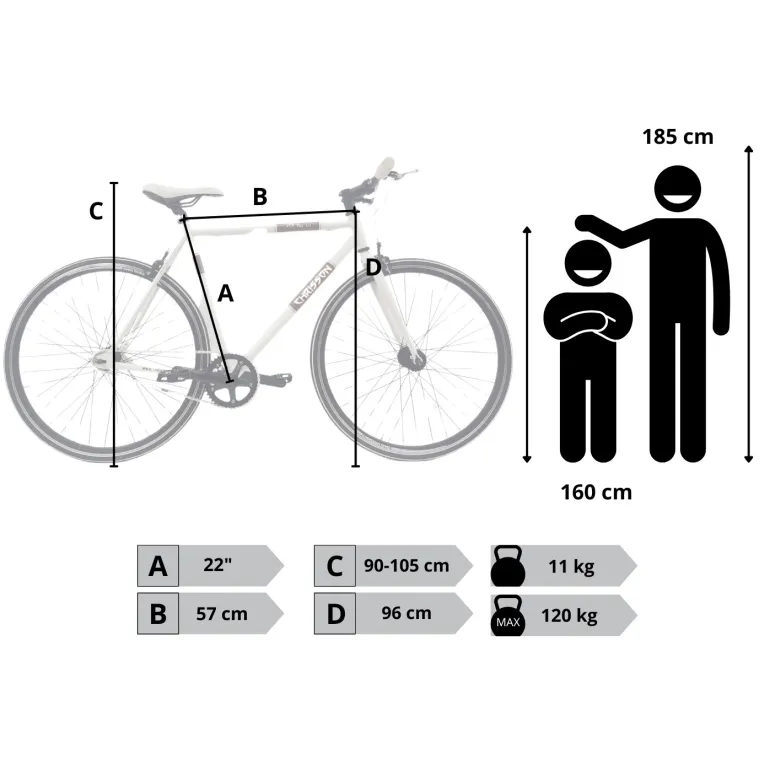 Rower Męski Ostre Koło 28 Stalowy U-Brake Jednobiegowy Wyścigowy Lekki Retro