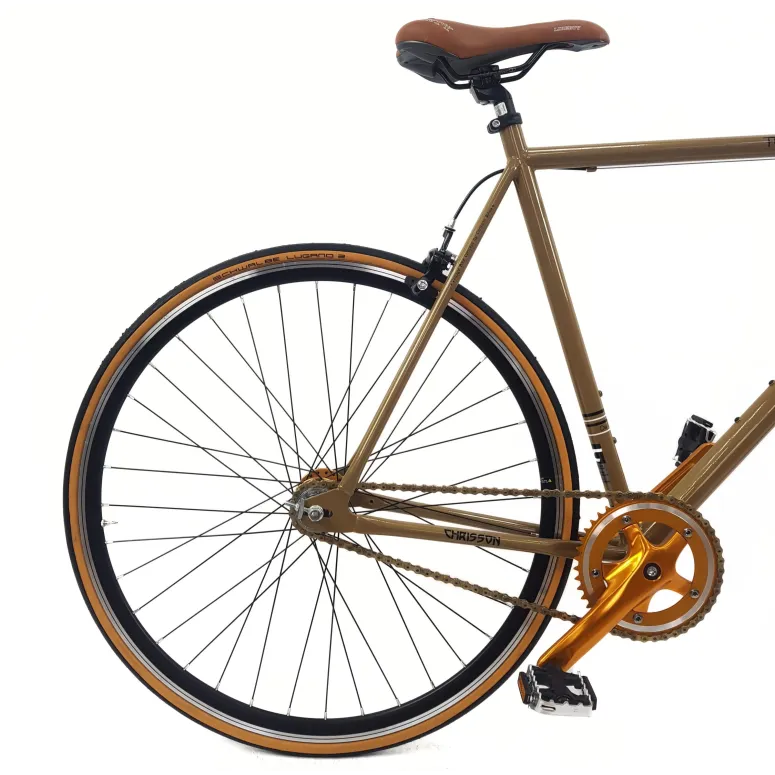 Rower Ostre Koło 28 Męski U-brake Stal Lekki Wyścigowy Jednobiegowy Retro