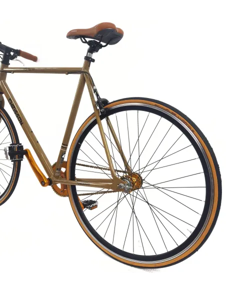 Rower Ostre Koło 28 Męski U-brake Stal Lekki Wyścigowy Jednobiegowy Retro