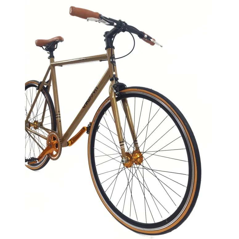 Rower Ostre Koło 28 Męski U-brake Stal Lekki Wyścigowy Jednobiegowy Retro