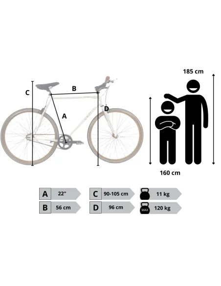 Rower Ostre Koło 28 Męski Stal U-Brake Wyścigowy Retro Lekki Jednobiegowy