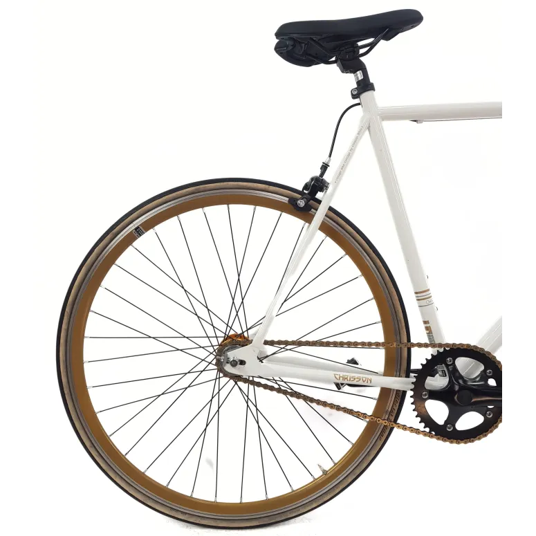 Rower Ostre Koło 28 Męski Stal U-Brake Wyścigowy Retro Lekki Jednobiegowy