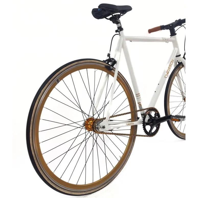 Rower Ostre Koło 28 Męski Stal U-Brake Wyścigowy Retro Lekki Jednobiegowy