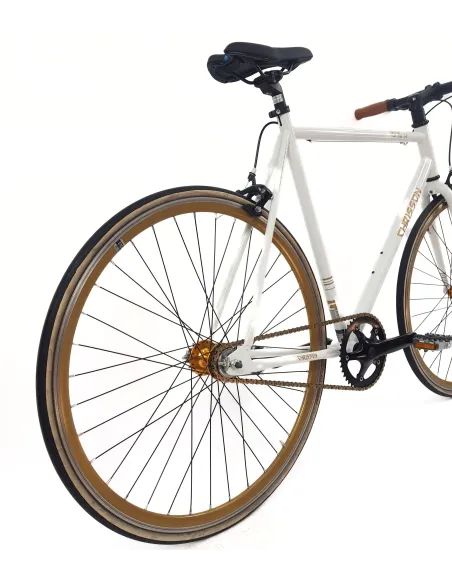 Rower Ostre Koło 28 Męski Stal U-Brake Wyścigowy Retro Lekki Jednobiegowy