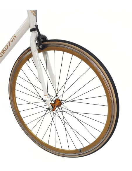 Rower Ostre Koło 28 Męski Stal U-Brake Wyścigowy Retro Lekki Jednobiegowy