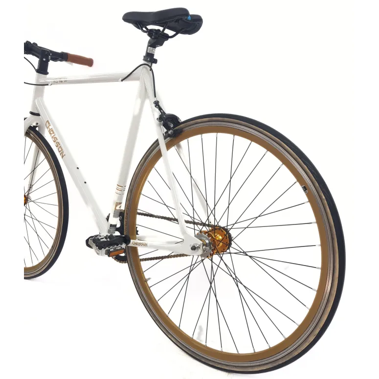 Rower Ostre Koło 28 Męski Stal U-Brake Wyścigowy Retro Lekki Jednobiegowy