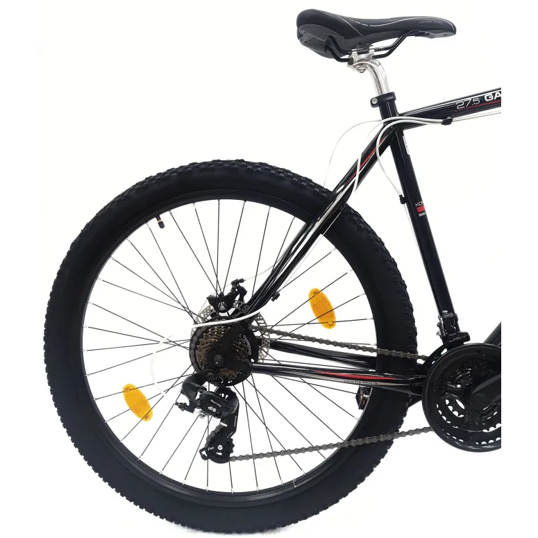 Rower Górski 27,5 MTB Stal Hardtail Męski Damski Cyngle Tarcze Amortyzacja