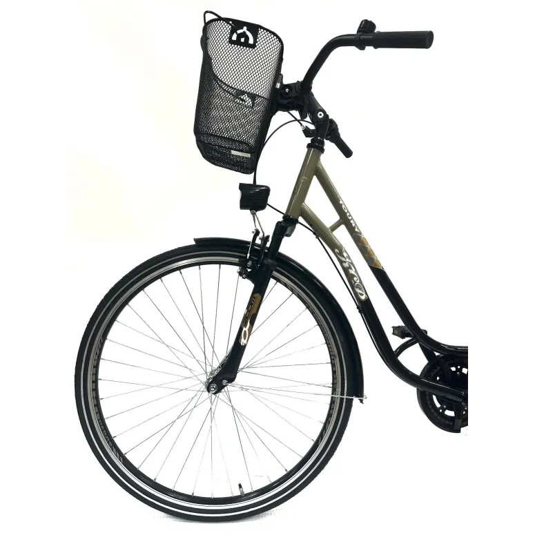 Rower Miejski 28 Damski Stalowy Nexus 3 Bagażnik Światła Dzwonek Blokada