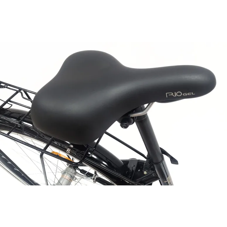 Rower Miejski 28 Damski Stalowy Nexus 3 Bagażnik Światła Dzwonek Blokada