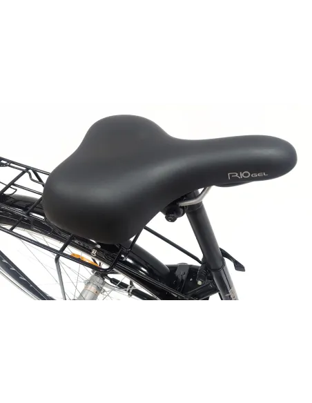 Rower Miejski 28 Damski Stalowy Nexus 3 Bagażnik Światła Dzwonek Blokada