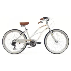 Rower Miejski 26 Damski Beach Cruiser Alu Revoshift Retro Osłona Dzwonek