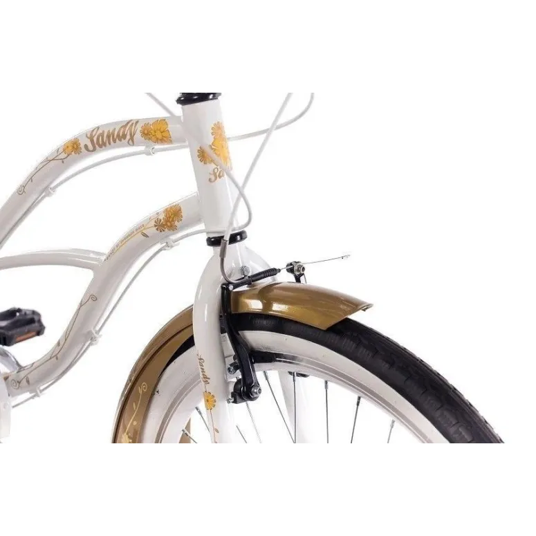 Rower Miejski 26 Damski Beach Cruiser Alu Revoshift Retro Osłona Dzwonek