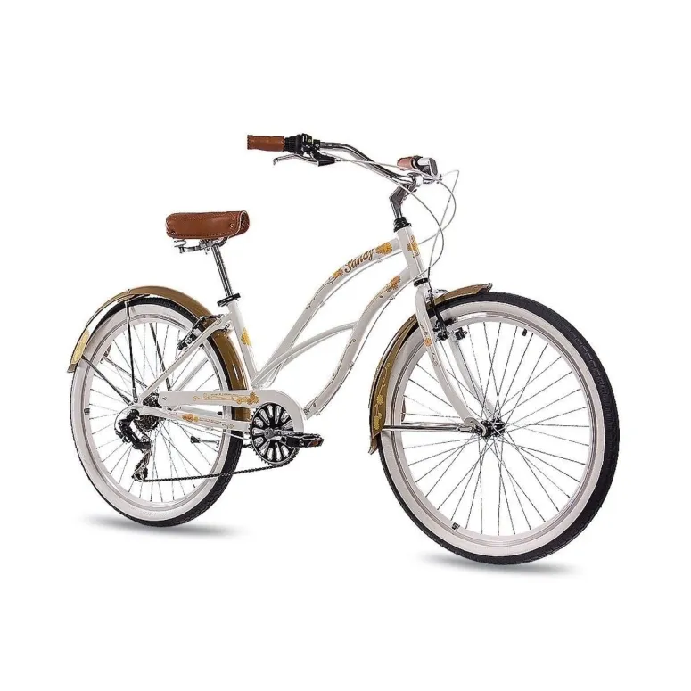 Rower Miejski 26 Damski Beach Cruiser Alu Revoshift Retro Osłona Dzwonek