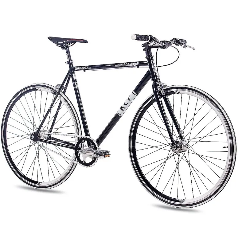 Rower Ostre Koło 28 Stalowy Jednobiegowy Lekka Rama Dual Pivot Uniwersalny