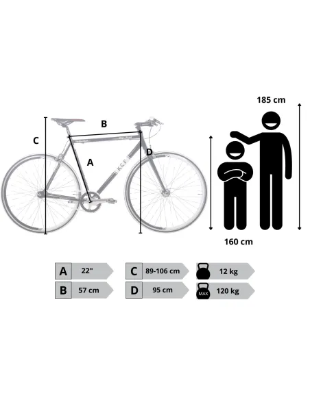 Rower Ostre Koło 28 Stalowy Jednobiegowy Lekka Rama Dual Pivot Uniwersalny