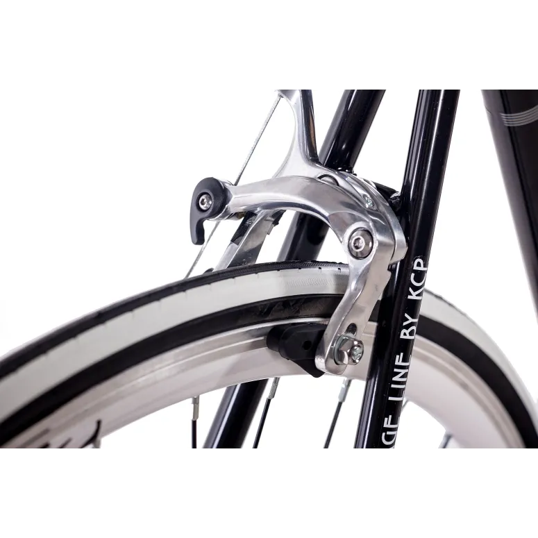 Rower Ostre Koło 28 Stalowy Jednobiegowy Lekka Rama Dual Pivot Uniwersalny