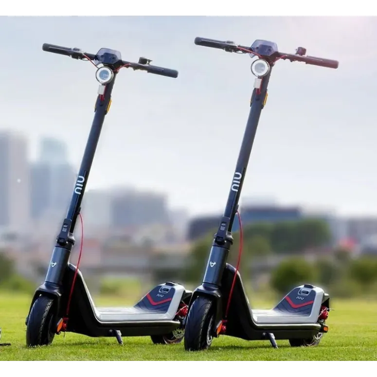 Hulajnoga Elektryczna NIU KQi3 Max Alu Tarcze Światła 450 W 65 km 20 km/h