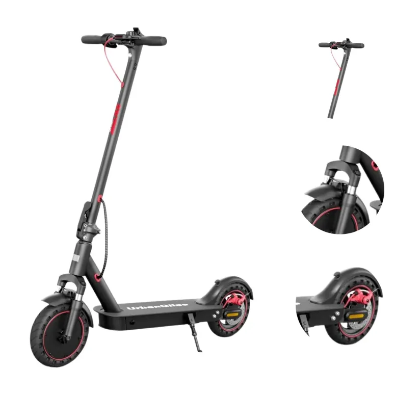 Hulajnoga Elektryczna Urban Glide Ride 100 20km/h Zasięg 30 km 350W 7,5Ah