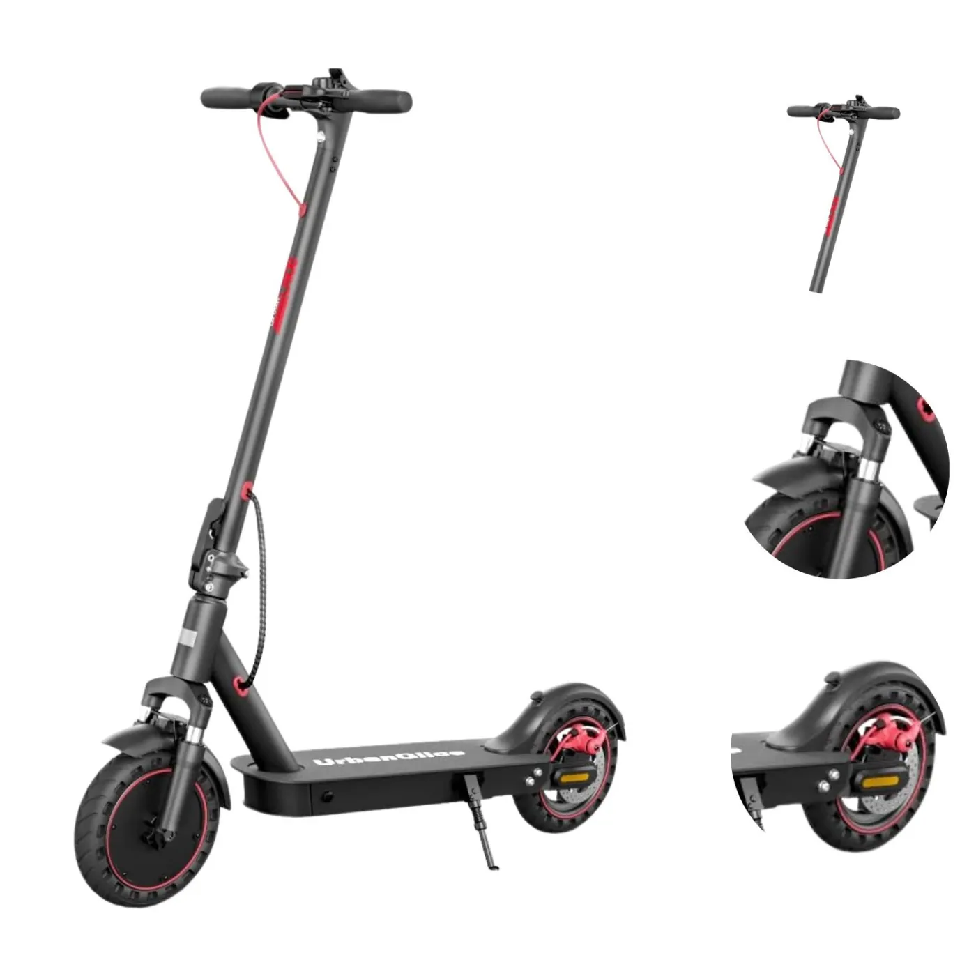 Hulajnoga Elektryczna Urban Glide Ride 100 20km/h Zasięg 30 km 350W 7,5Ah