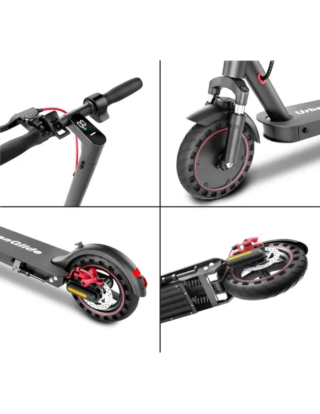 Hulajnoga Elektryczna Urban Glide Ride 100 20km/h Zasięg 30 km 350W 7,5Ah
