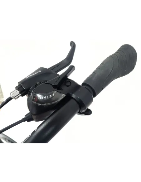 Rower Trekkingowy 28 Aluminium Damski Cyngle Tarcze Dzwonek Światła Stopka