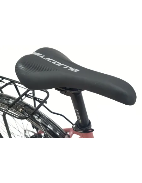 Rower Trekkingowy 28 Aluminium Damski Cyngle Tarcze Dzwonek Światła Stopka